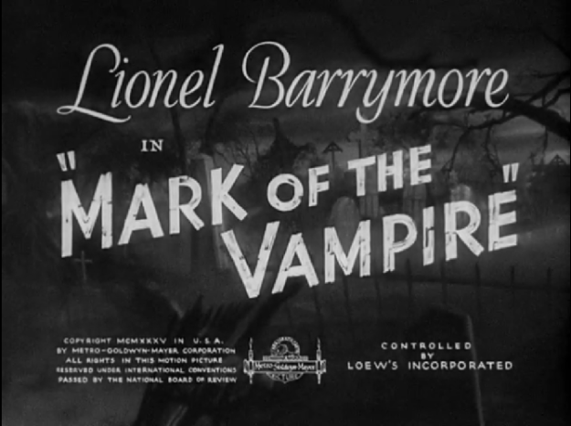 mark of the vampire